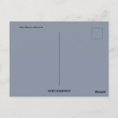 ウィンターアットスーペリアミネソタ湖 ポストカード (裏面)