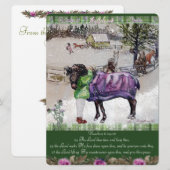 ウィンターアットティーブルックスタブルズ聖なる書物、 経典ホリデー シーズンカード (正面/裏面)