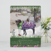 ウィンターアットティーブルックスタブルズ聖なる書物、 経典ホリデー シーズンカード (スタンド正面)