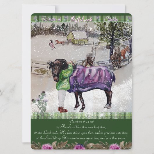 ウィンターアットティーブルックスタブルズ聖なる書物、 経典 シーズンカード (正面)