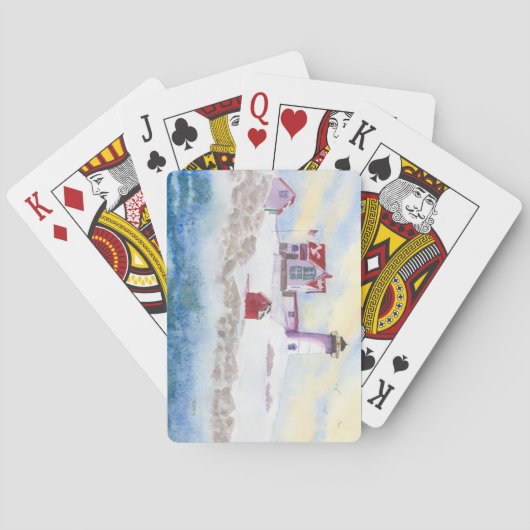 ウィンターアットヌブルライトハウスinメイントランプ トランプ (裏面)