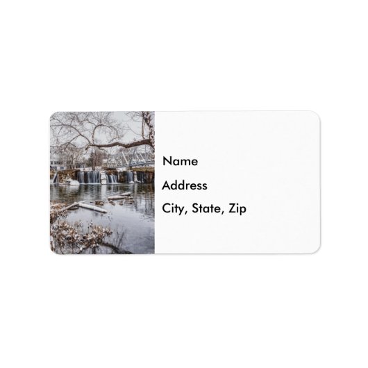 ウィンターアットフィンリーダム住所 シール (正面)