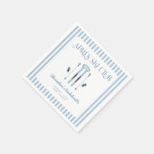 ウィンターアプリスキーバチェロレッテ スタンダードカクテルナプキン (角)