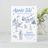 ウィンターアプリスキーバチェロレッテ 招待状 (スタンド正面)