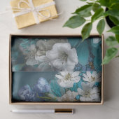 ウィンターアントラーベンガルキャットデカップクラフト紙 薄葉紙 (ギフト)