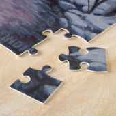 ウィンターアートパズルウィンターランドスケープアートパズル ジグソーパズル (側面)