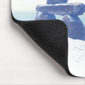 ウィンターイヌクシュクマウスパッド マウスパッド (コーナー)