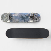 ウィンターインイエローストーン国立公園ワイオミング スケートボード (横)