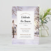 ウィンターインニューイングランドクリスマスフェスティバル招待状 招待状 (スタンド正面)