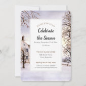 ウィンターインニューイングランドクリスマスフェスティバル招待状 招待状 (正面)