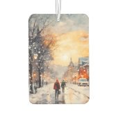 ウィンターインパリスウォーターカラーシティエアーフレッシュナー カーエアーフレッシュナー (裏面)