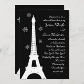 ウィンターインパリリハーサルディナー招待状 招待状 (正面/裏面)