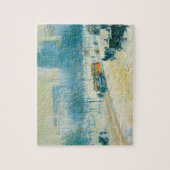 ウィンターインユニオンスクエアby Frederick Childe Hasssam ジグソーパズル (縦)