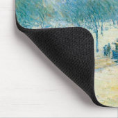 ウィンターインユニオンスクエアby Frederick Childe Hasssam マウスパッド (コーナー)