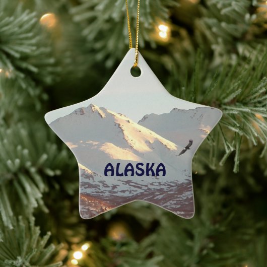 ウィンターイーグル セラミックオーナメント (ツリー)