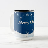 ウィンターウィシーズ クリスマスマグ ツートーンマグカップ (正面左)