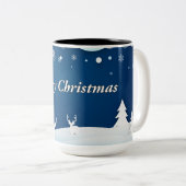 ウィンターウィシーズ クリスマスマグ ツートーンマグカップ (正面右)