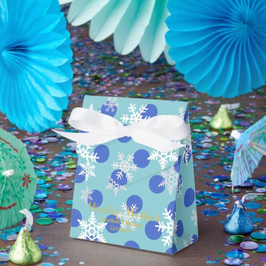 ウィンターウィズホリデークリスマスハヌカーパーティー フェイバーボックス (パーティー)