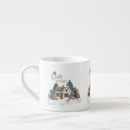 ウィンターウィッシュクリスマスギフト ホームデコマグカップ エスプレッソカップ