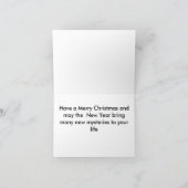 ウィンターウィッチホリデーカード シーズンカード (内部)