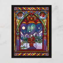 ウィンターウィンドウ クリスマスカード