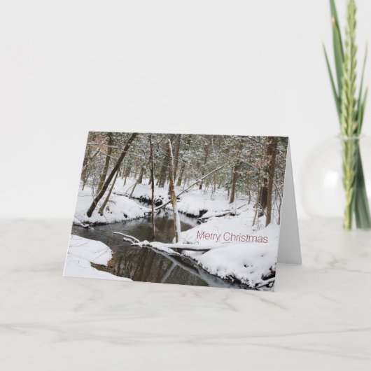 ウィンターウェイクリスマスカード シーズンカード (正面)