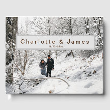 ウィンターウェディングゲストブック