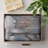 ウィンターウェディングティッシュペーパー 薄葉紙 (ギフト)