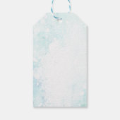 ウィンターウェディングデアーズウッドランドビーフギフトラベル ギフトタグ (裏面)