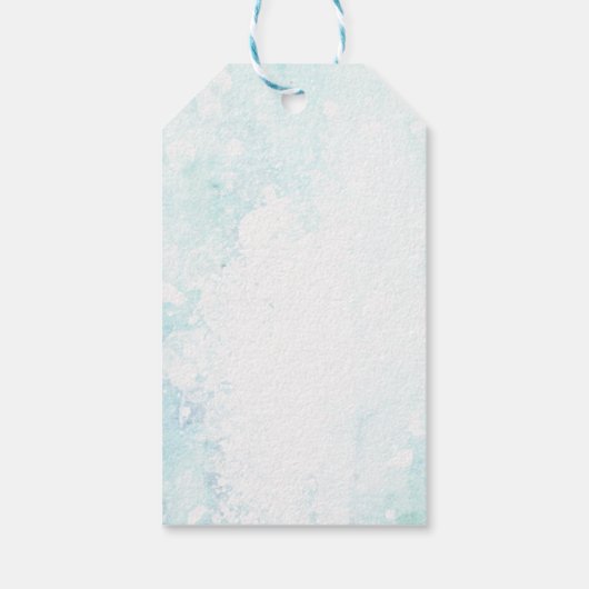 ウィンターウェディングデアーズウッドランドビーフギフトラベル ギフトタグ (裏面)