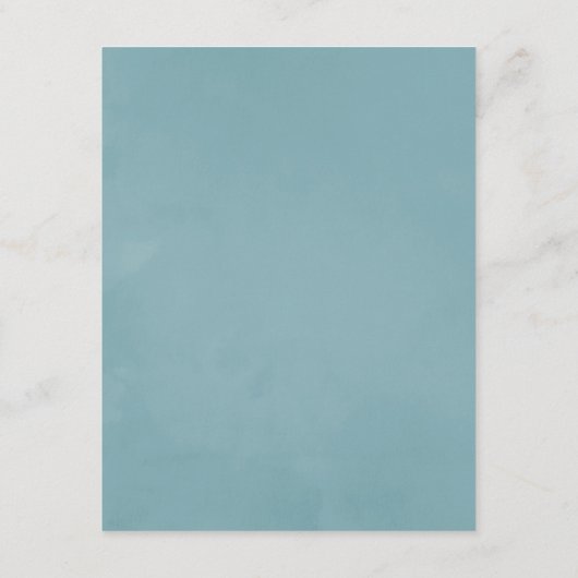 ウィンターウェディングフローラゲスト詳細 エンクロージャーカード (裏面)