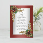 ウィンターウェディングホリデイスタイル 招待状 (スタンド正面)