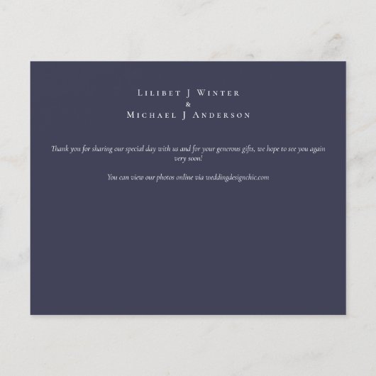 ウィンターウェディングホワイトローゼズ金ゴールドダスティブルー チラシ (裏面)