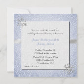 ウィンターウェディングリハーサルディナー招待状 招待状 (裏面)