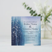 ウィンターウェディング招待状 招待状 (スタンド正面)