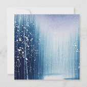 ウィンターウェディング招待状 招待状 (裏面)