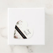 ウィンターウェディング フローラル モダン エレガント インスピリビティ フェイバータグ (インサイチュ)