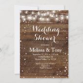 ウィンターウエディングシャワー招待状 招待状 (正面)