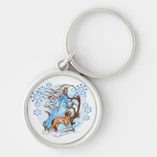 ウィンターウォークキーチェーン キーホルダー (正面)