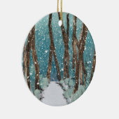 ウィンターウォークコレクション セラミックオーナメント (右)