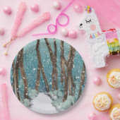 ウィンターウォークコレクション ペーパープレート (パーティー)