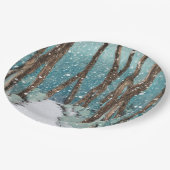 ウィンターウォークコレクション ペーパープレート (アングル)