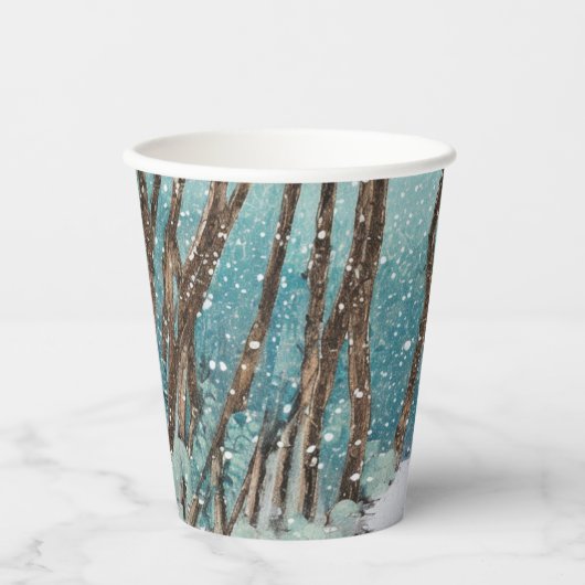 ウィンターウォークコレクション 紙コップ (正面)