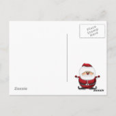 ウィンターウォークホームボーイ&ドッグ ポストカード (裏面)