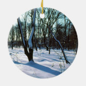 ウィンターウッズラウンドオーナメント セラミックオーナメント (裏面)