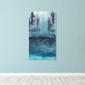 ウィンターウッズ キャンバスプリント (インサイチュ (ウッドフロア))