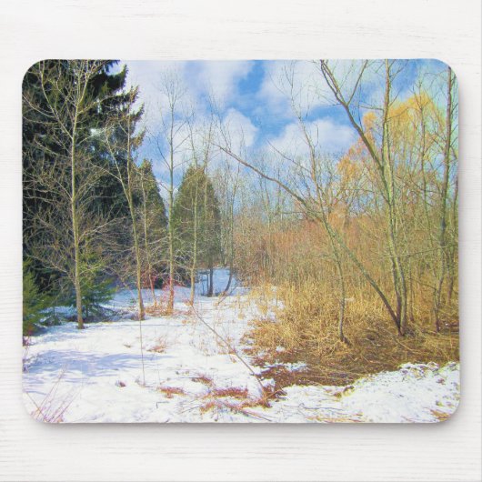 ウィンターウッズ マウスパッド (正面)