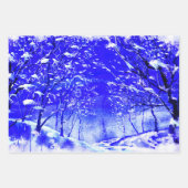 ウィンターウッズ ラッピングペーパーシート (正面3)