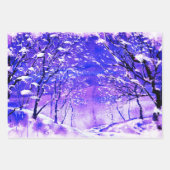 ウィンターウッズ ラッピングペーパーシート (正面2)