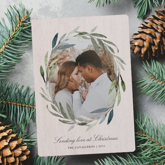 ウィンターウッズ |水彩植物写真 シーズンカード